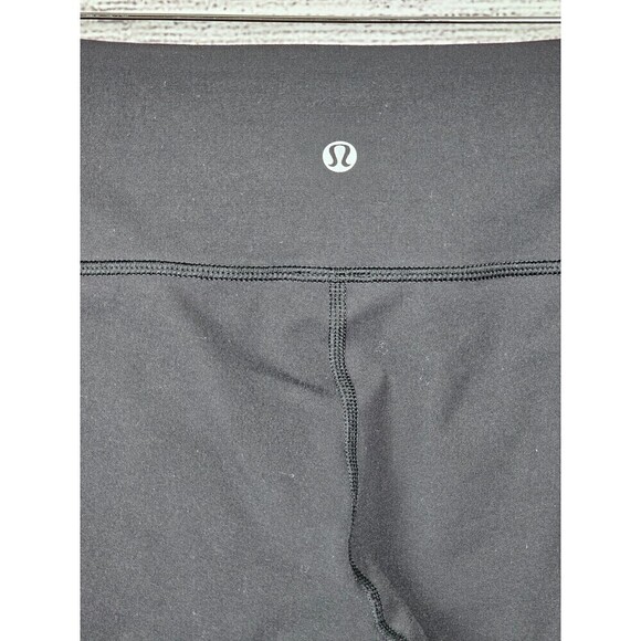 Lululemon Wunder Under Crop II *Full-On Luon Legging Golden Godess Cashew Size 6 - Picture 11 of 12